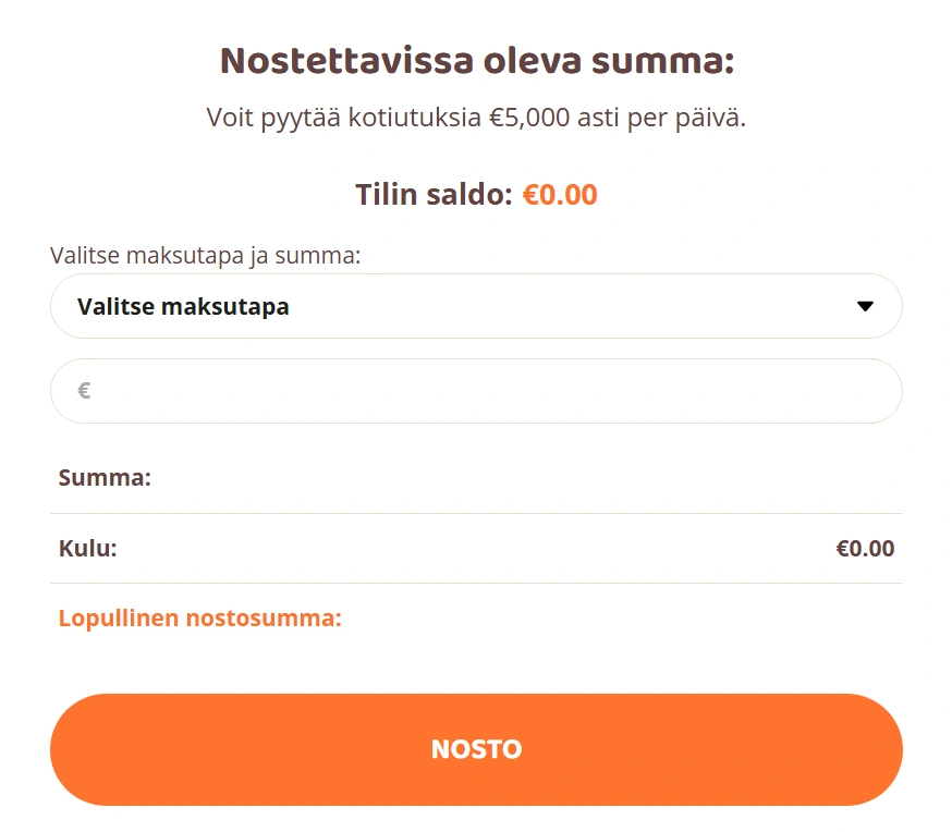 Moi Casino Kotiutusprosessi ja odotusajat